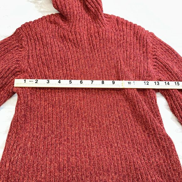 Eddie Bauer Womens Orange Turtleneck  Sweater Size Large - Picture 5 of 7